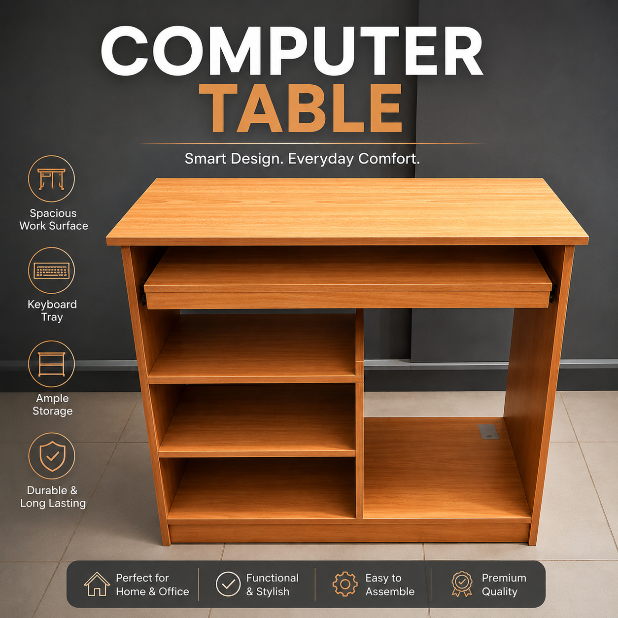 DECORA Elite Computer Desk